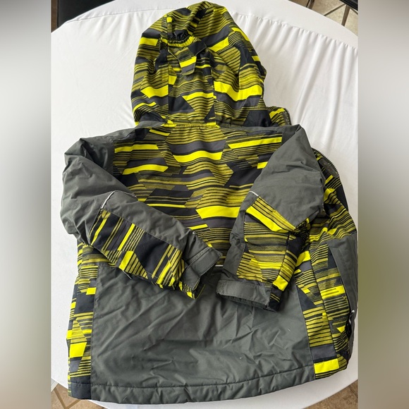 Columbia grey & yellow ski jacket #skiing #outdoor - Picture 3 of 6